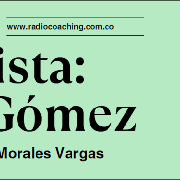 Entrevista a: César Gómez